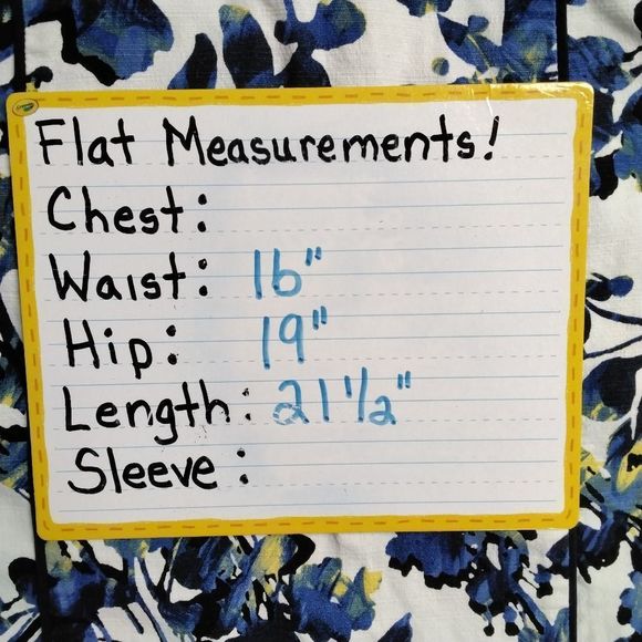 Rafaella Skirt Bright Blue Floral Cotton Spandex Pencil Sz 10 Coquette Office - Picture 8 of 8